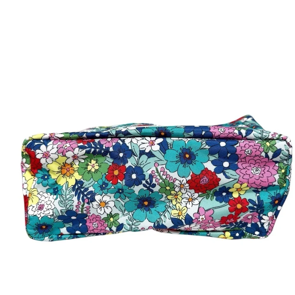 Vera Bradley Tote Lighten Up Far Out Floral Colorful Floral NWOT